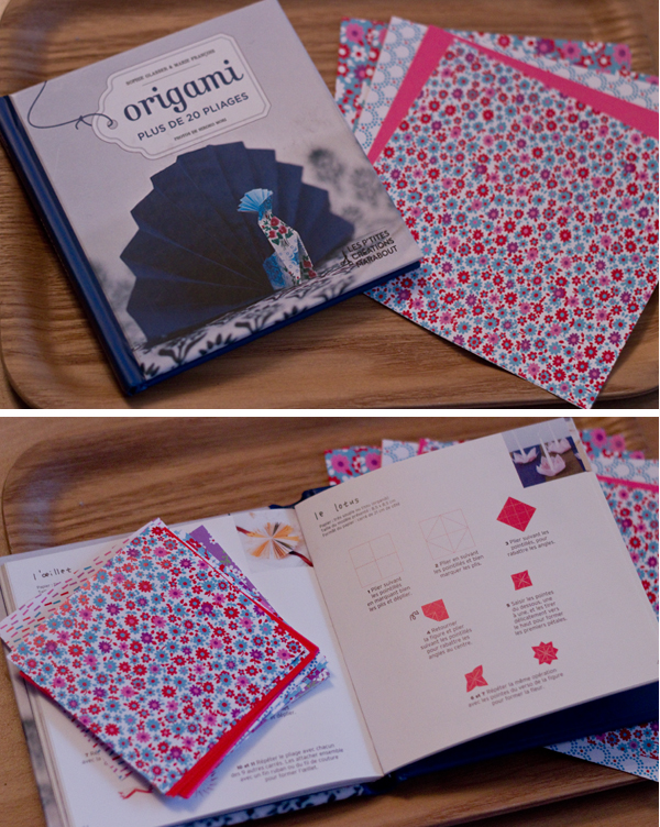 Livre origami Marabout