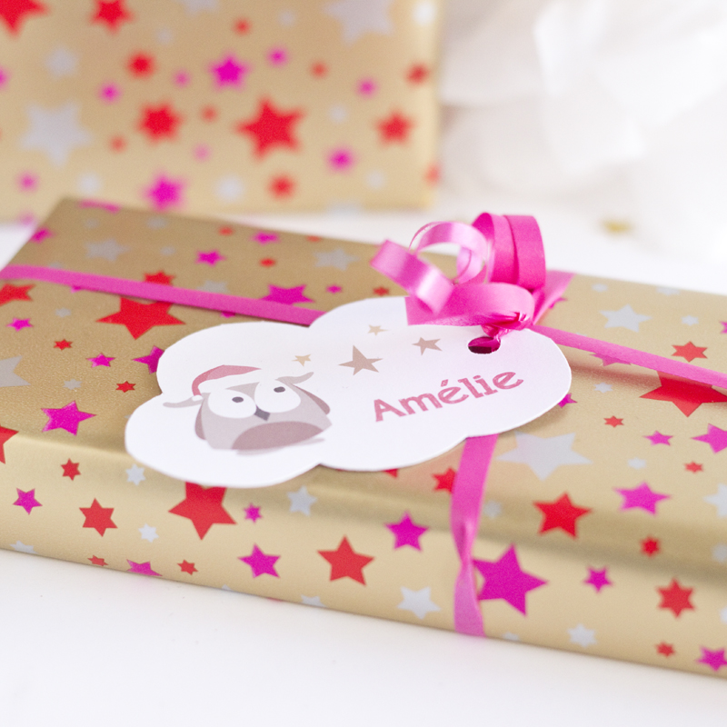 Étiquettes Noël 2013 - free printable - paperboat.fr