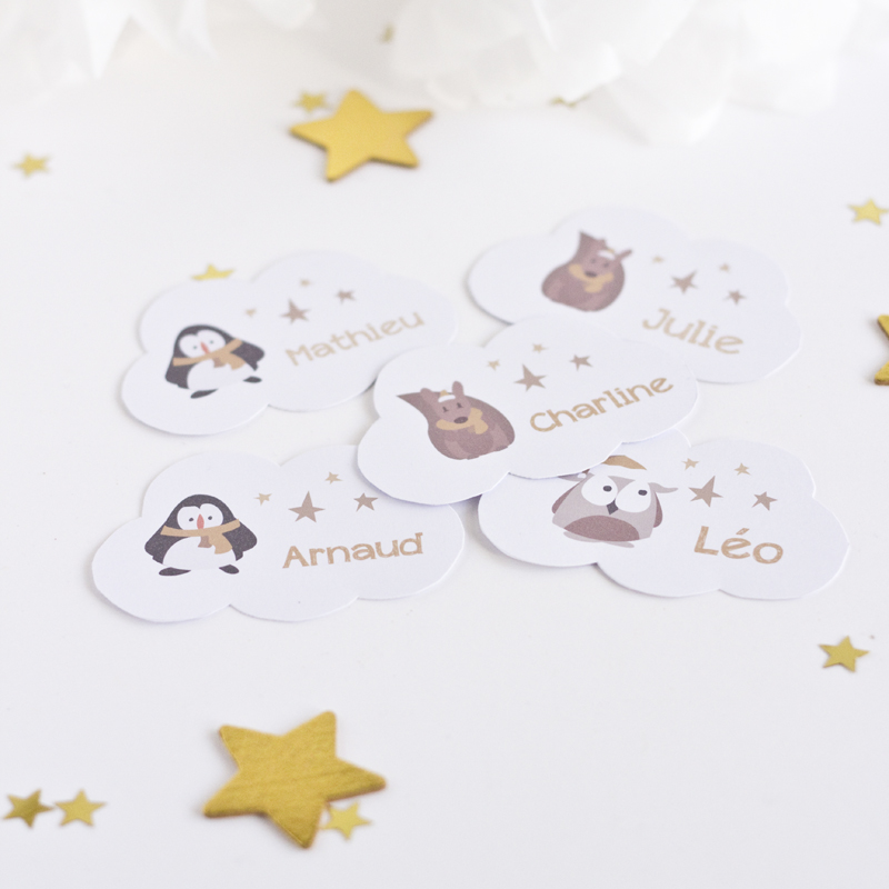 Étiquettes Noël 2013 - free printable - paperboat.fr