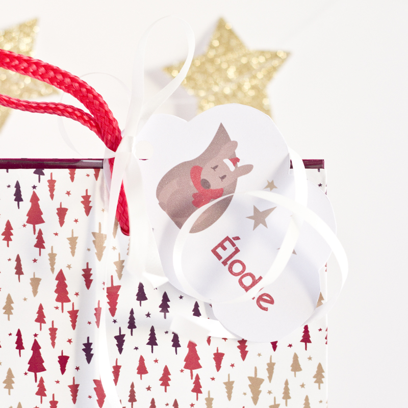 Étiquettes Noël 2013 - free printable - paperboat.fr
