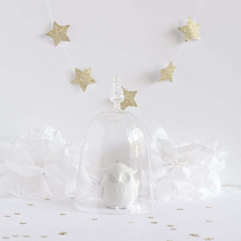 diy gurilande d'étoiles à paillettes - paperboat.fr