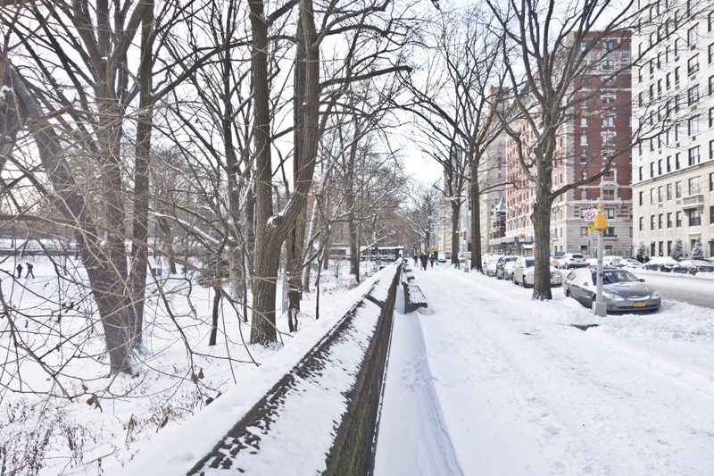Snow in New York, Paperboat.fr