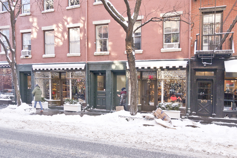 Snow in New York, Paperboat.fr
