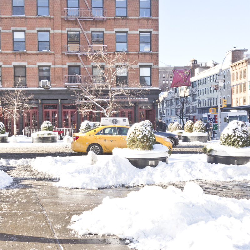 Snow in New York, Paperboat.fr
