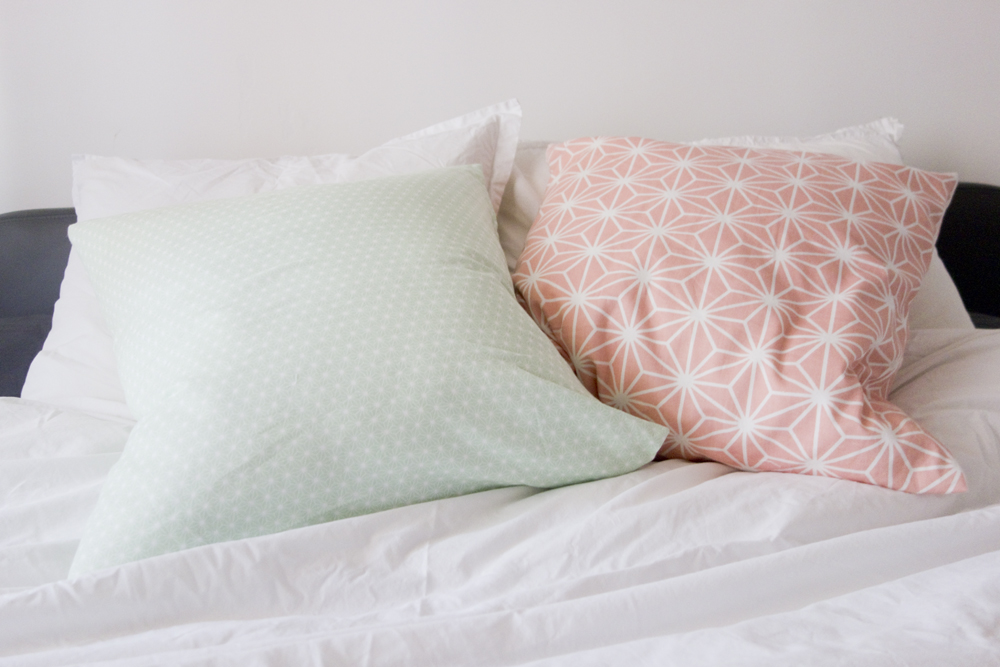 DIY coussin géométrique - paperboat.fr