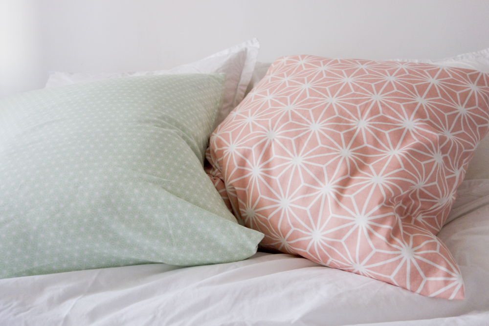 DIY coussin géométrique - paperboat.fr