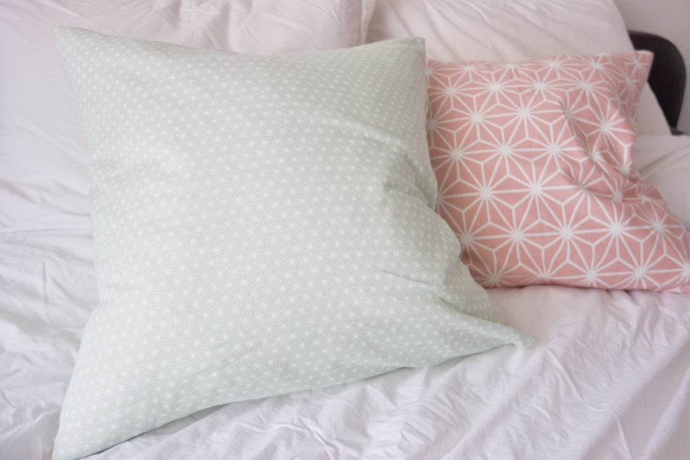 DIY coussin géométrique - paperboat.fr