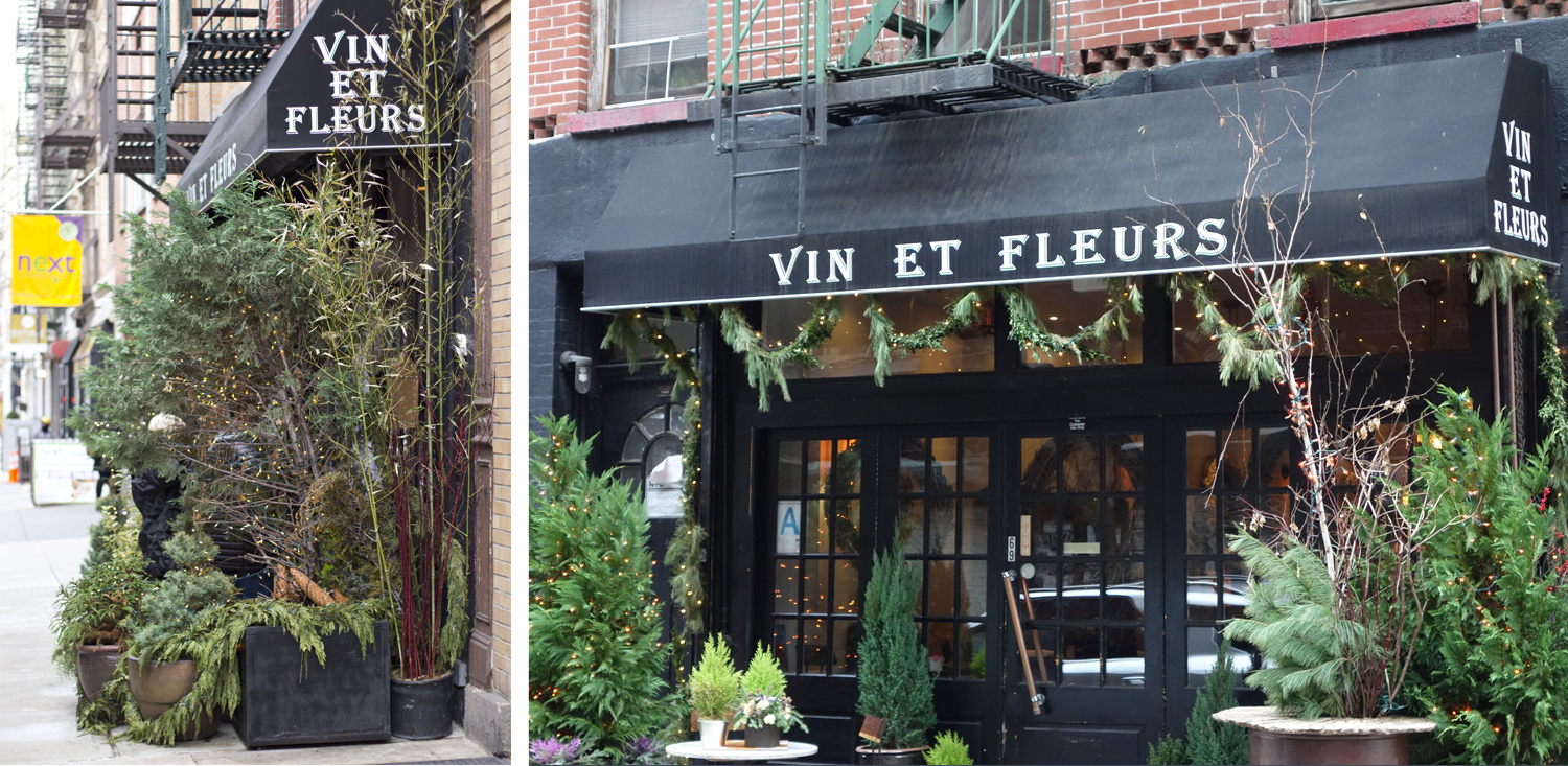 Vin et fleurs - New York City guide Food - www.paperboat.fr