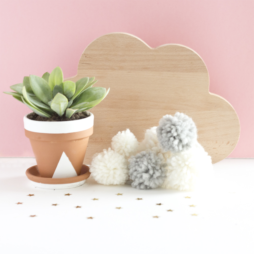 DIY pots succulente pastel - www.paperboat.fr