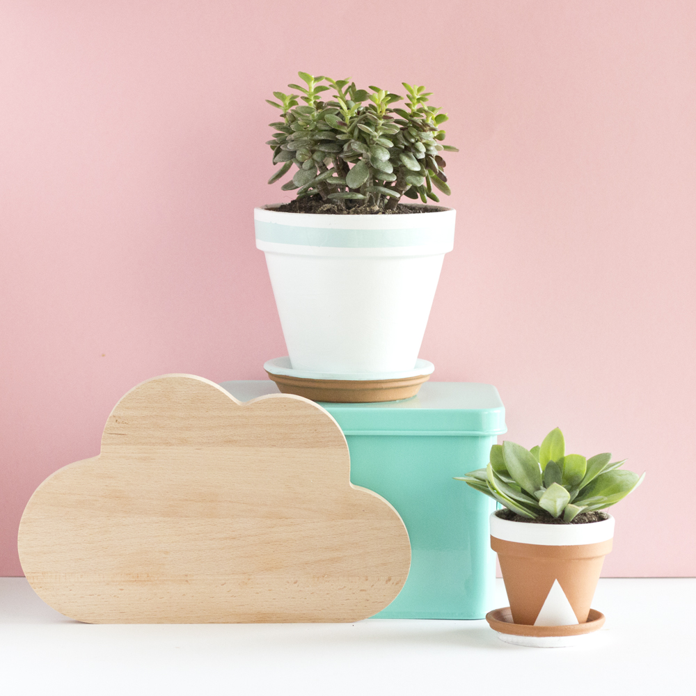 DIY pots succulente pastel - www.paperboat.fr