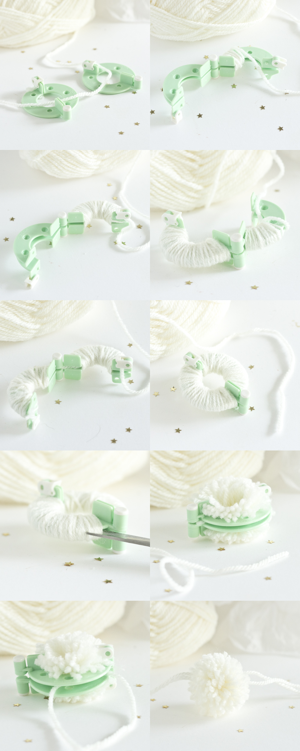 DIY pompons de Noël - www.paperboat.fr