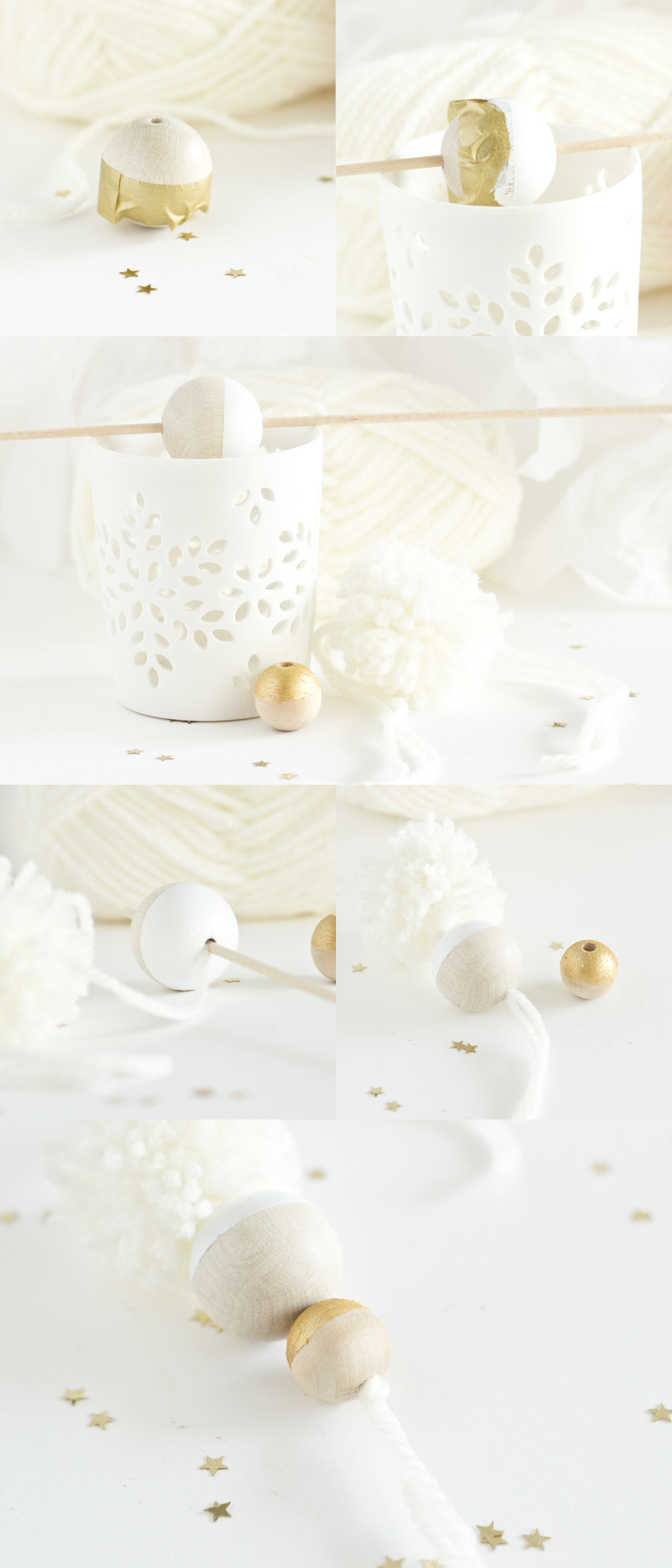 DIY pompons de Noël - www.paperboat.fr