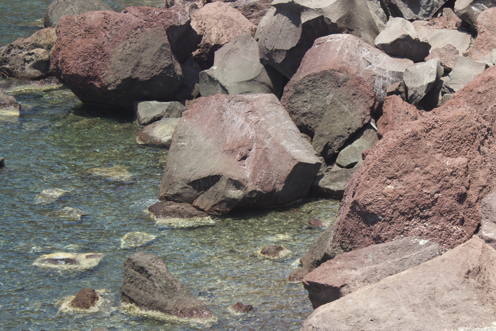 Red Beach - Santorin - Paperboat.fr