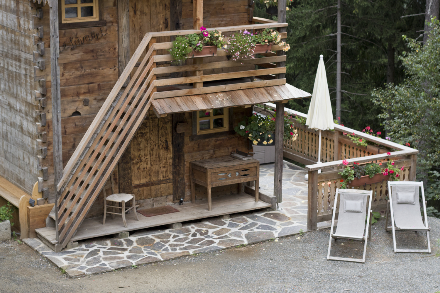 Escale à Chamonix - les chalets de Philippe - www.paperboat.fr
