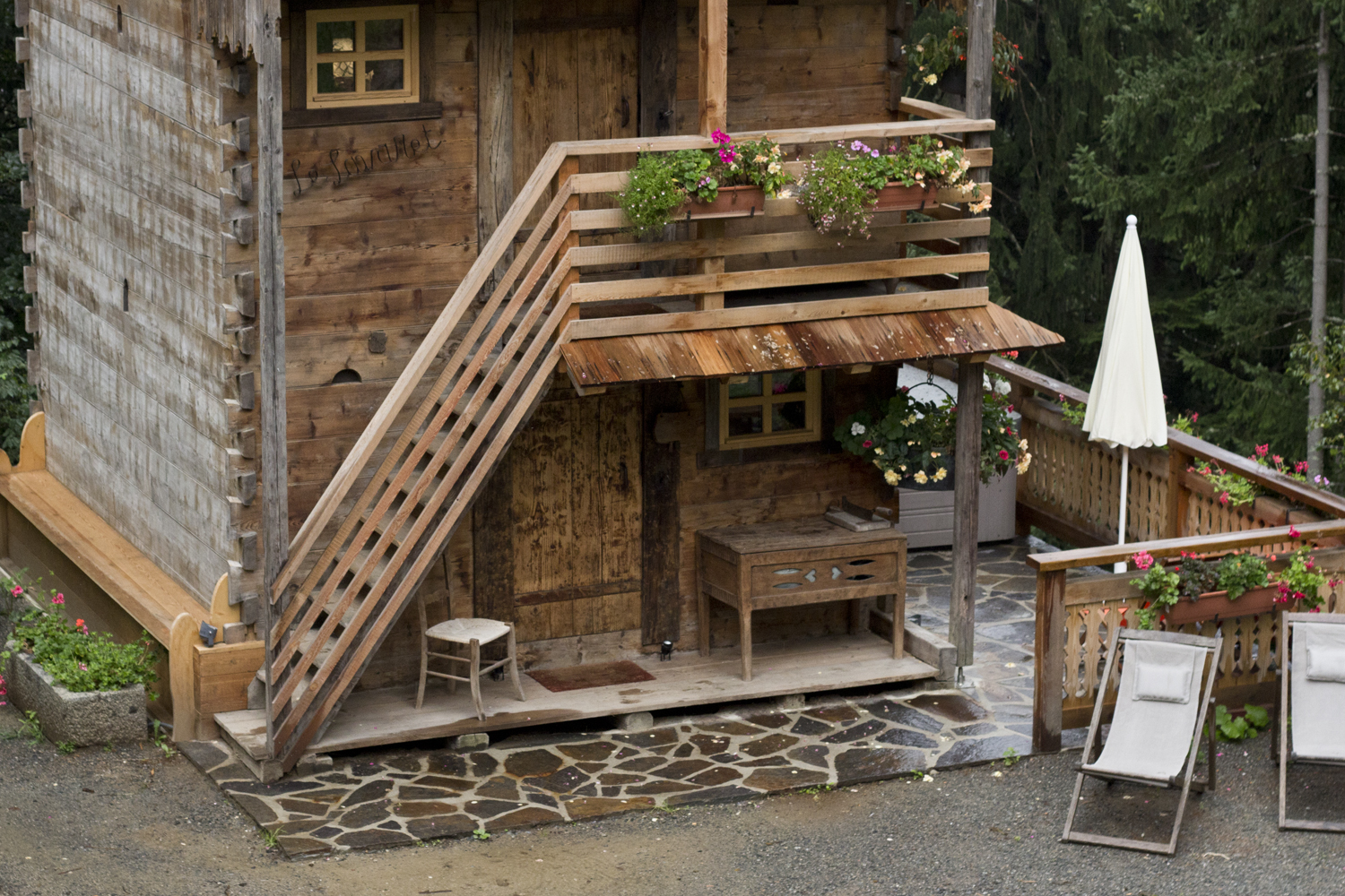 Escale à Chamonix - les chalets de Philippe - www.paperboat.fr