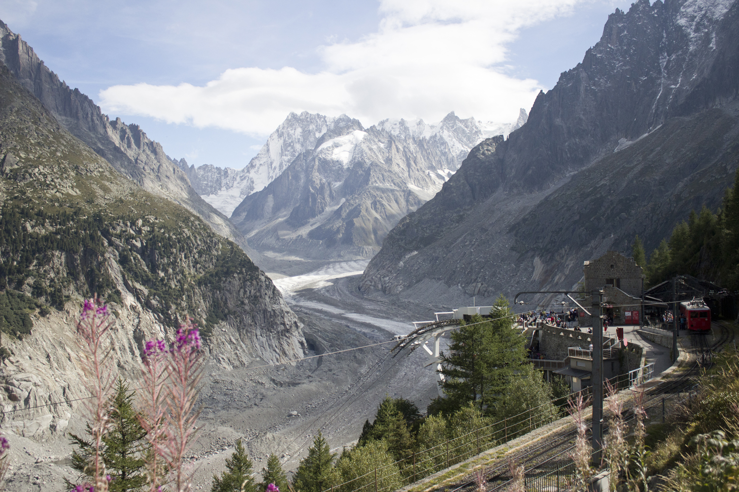 Escale à Chamonix - Mer de glace - www.paperboat.fr