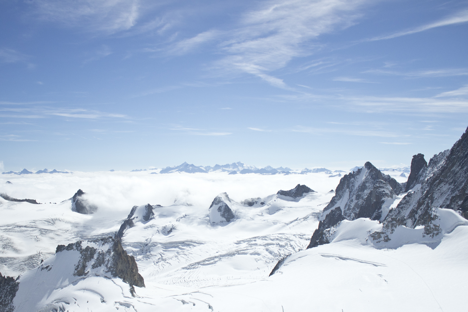 Escale à Chamonix - Aiguille du midi Mont Blanc - www.paperboat.fr
