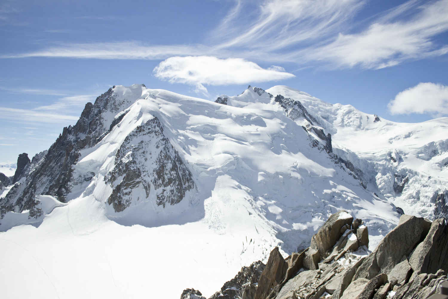 Escale à Chamonix - Aiguille du midi Mont Blanc - www.paperboat.fr