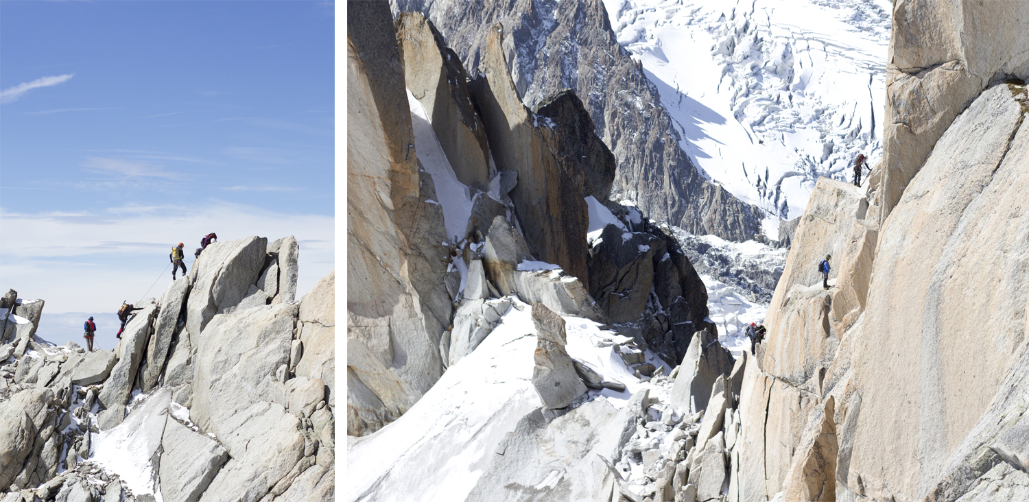Escale à Chamonix - Aiguille du midi Mont Blanc - www.paperboat.fr