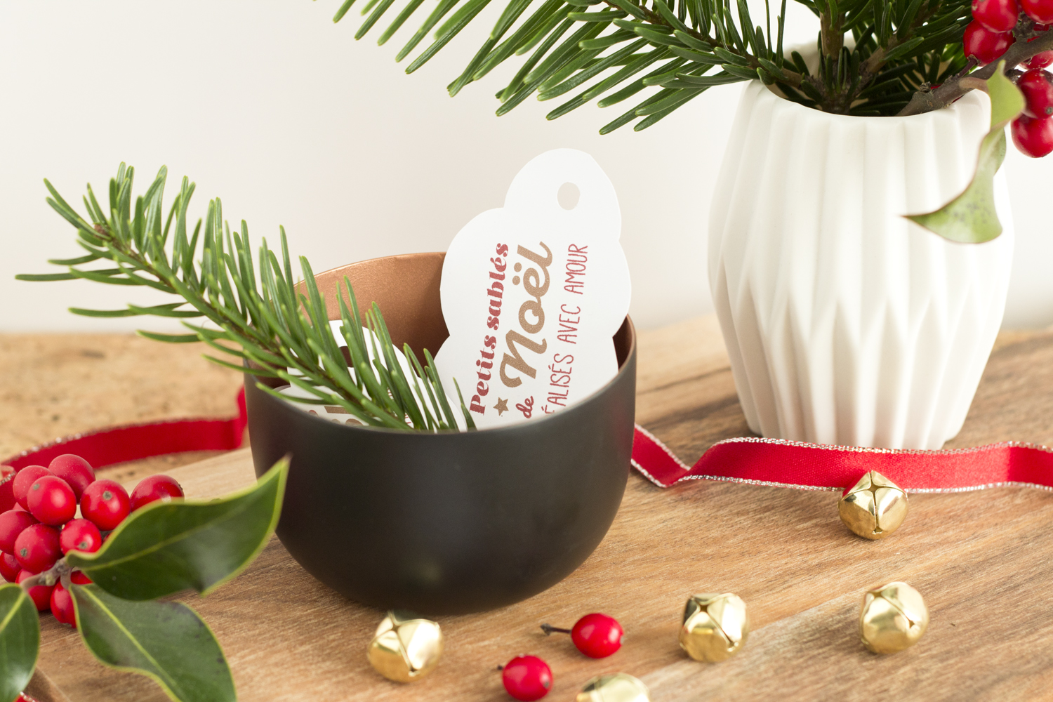DIY Noël : des bocaux de sablés à offrir - www.paperboat.fr
