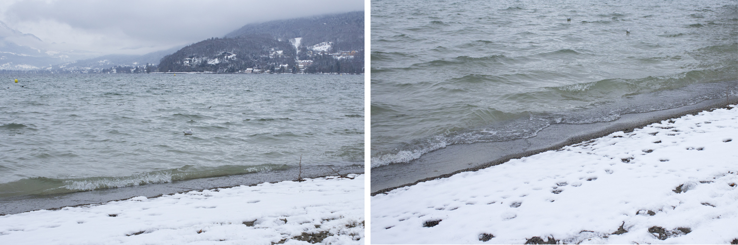 Annecy sous la neige hiver 2016 - www.paperboat.fr
