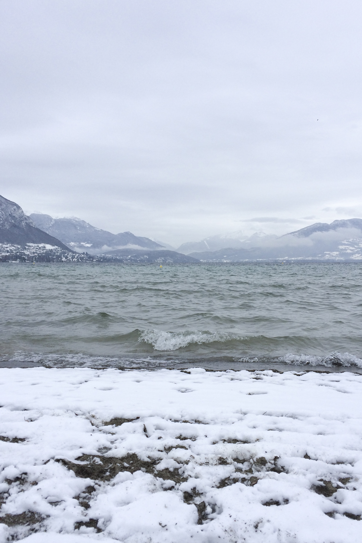 Annecy sous la neige hiver 2016 - www.paperboat.fr