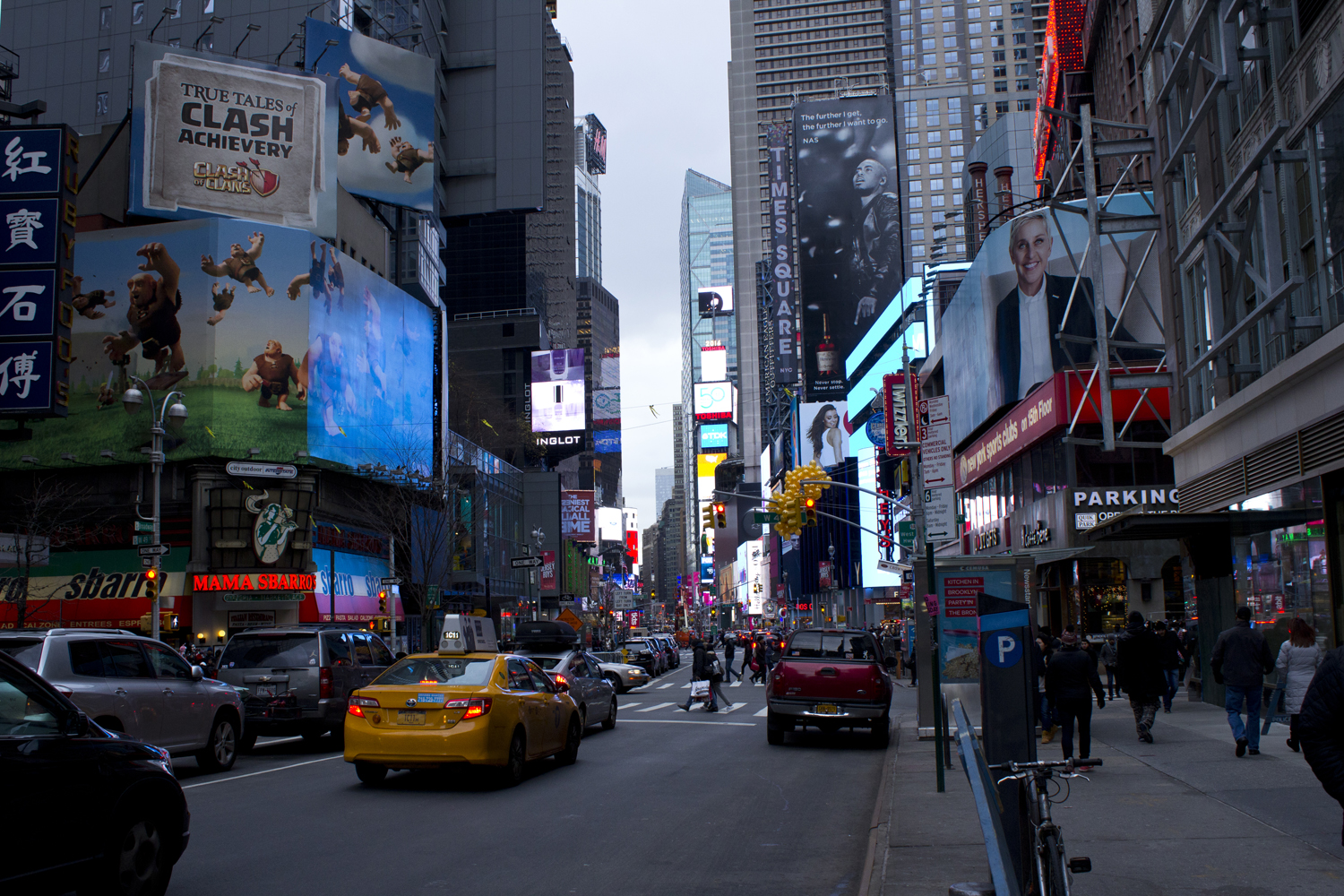 New York décembre 2015 - Times Square - www.paperboat.fr