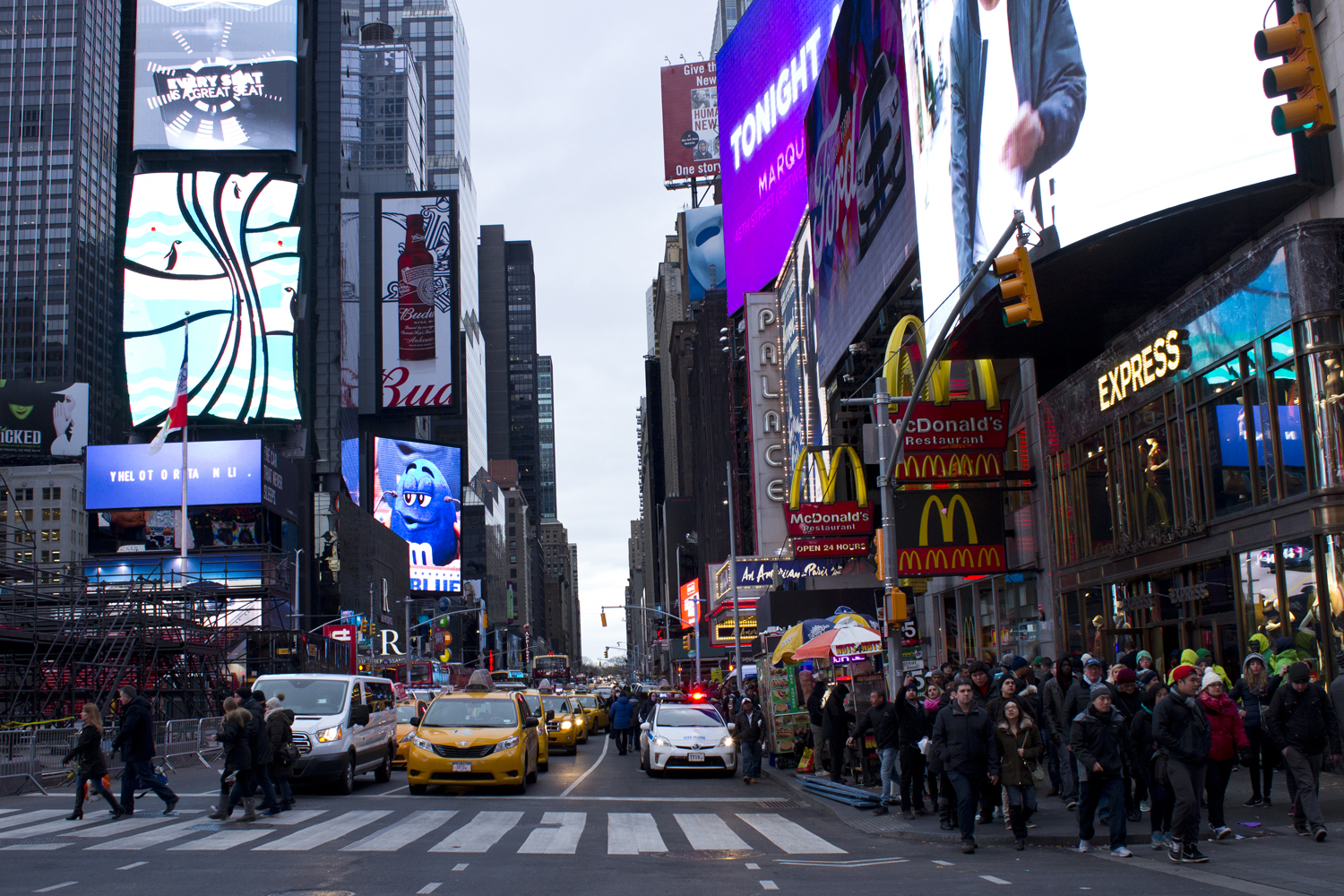 New York décembre 2015 - Times Square - www.paperboat.fr