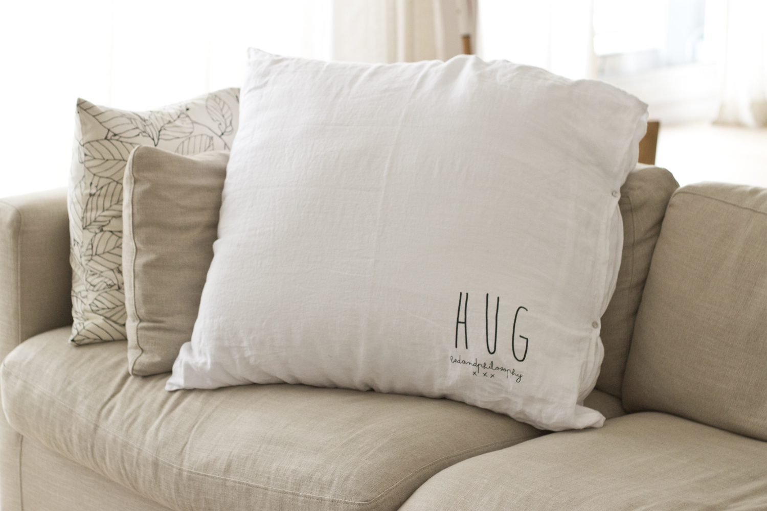 Coussin HUG - Bed and philosophy - www.paperboat.fr