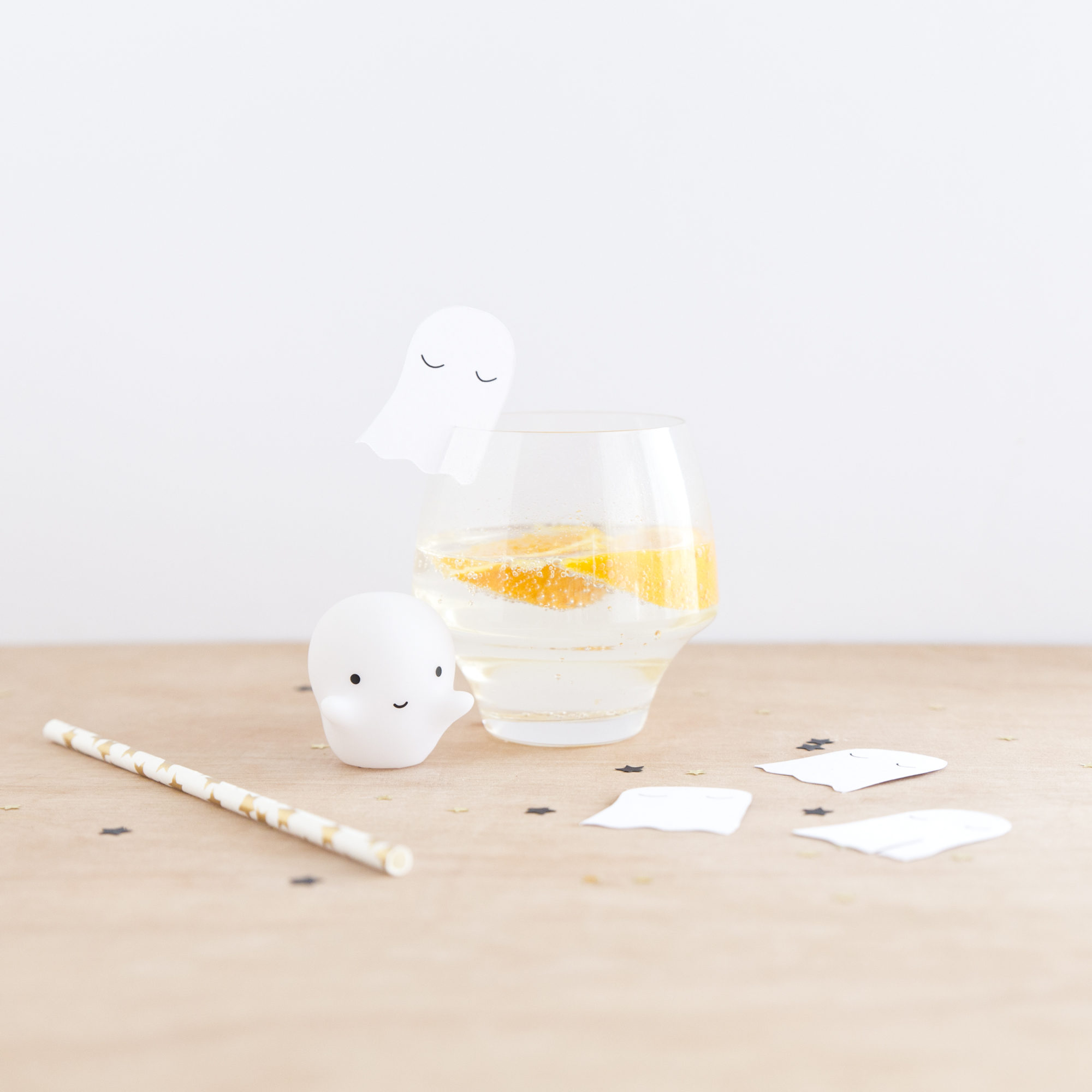 DIY verres fantômes - Halloween - www.paperboat.fr