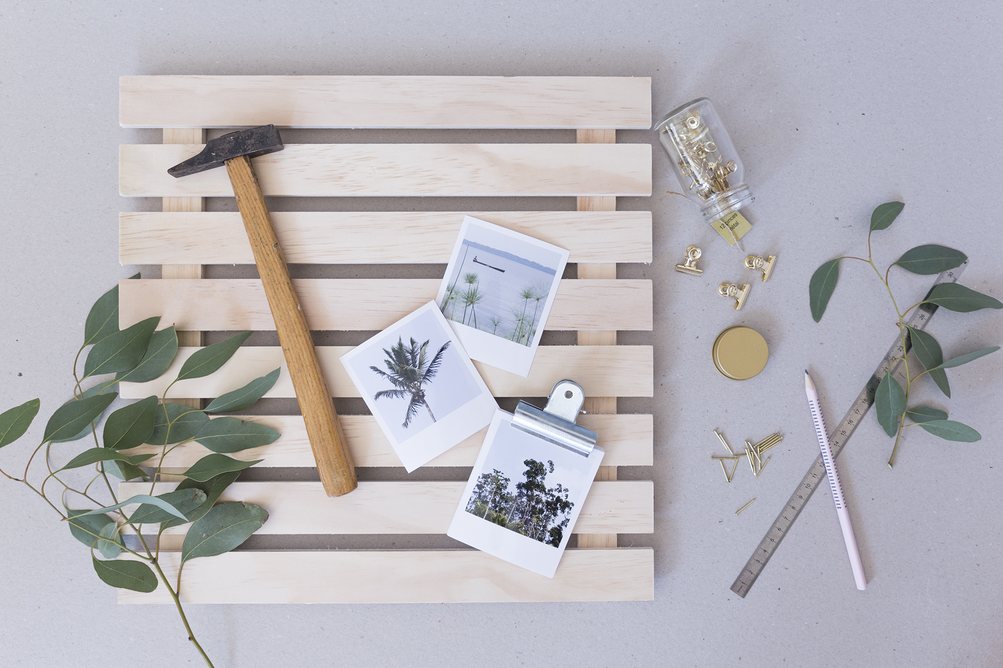 DIY - palette à polaroids - www.paperboat.fr