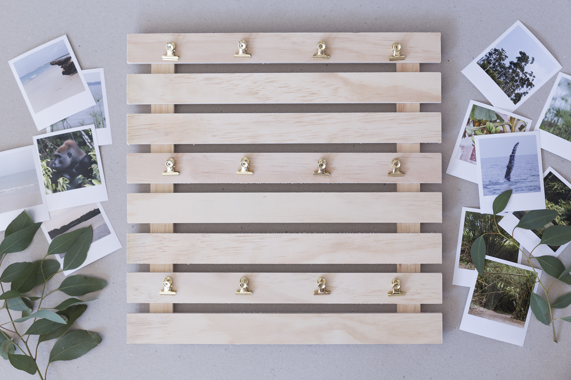 DIY - palette à polaroids - www.paperboat.fr