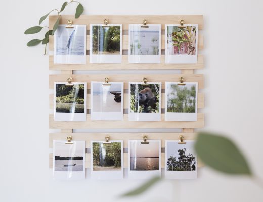 DIY - palette à polaroids - www.paperboat.fr