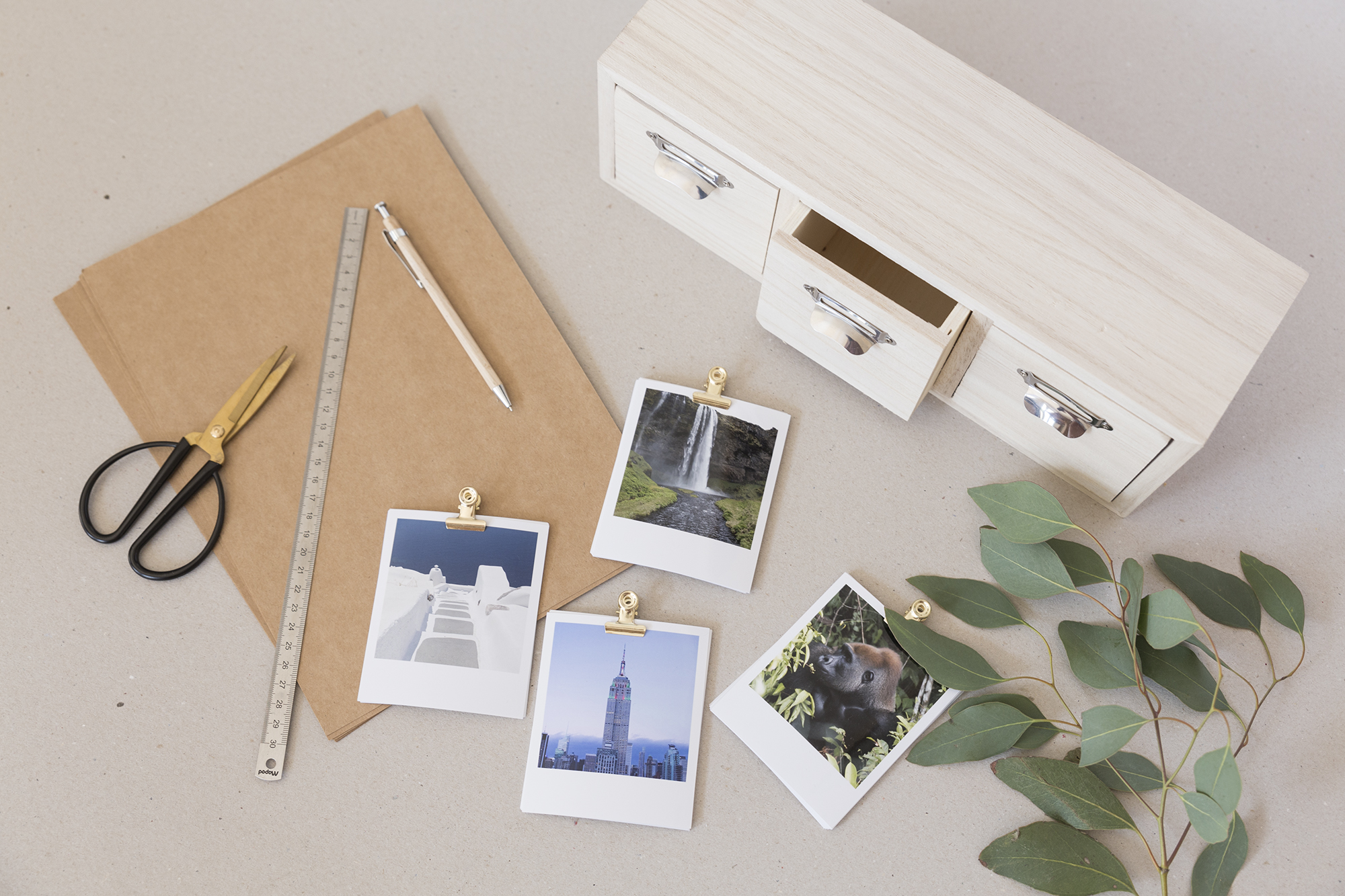 DIY - Tiroirs à souvenirs - www.paperboat.fr