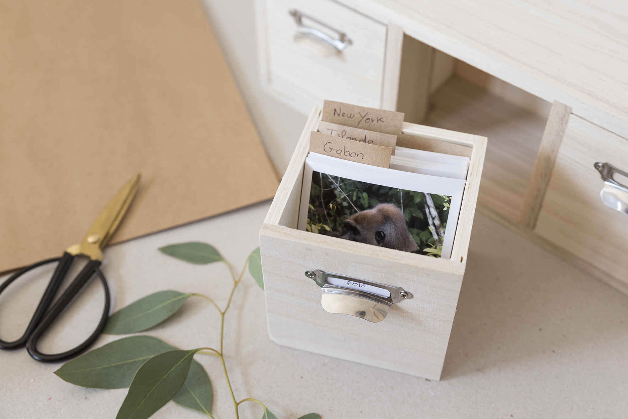 DIY - Tiroirs à souvenirs - www.paperboat.fr