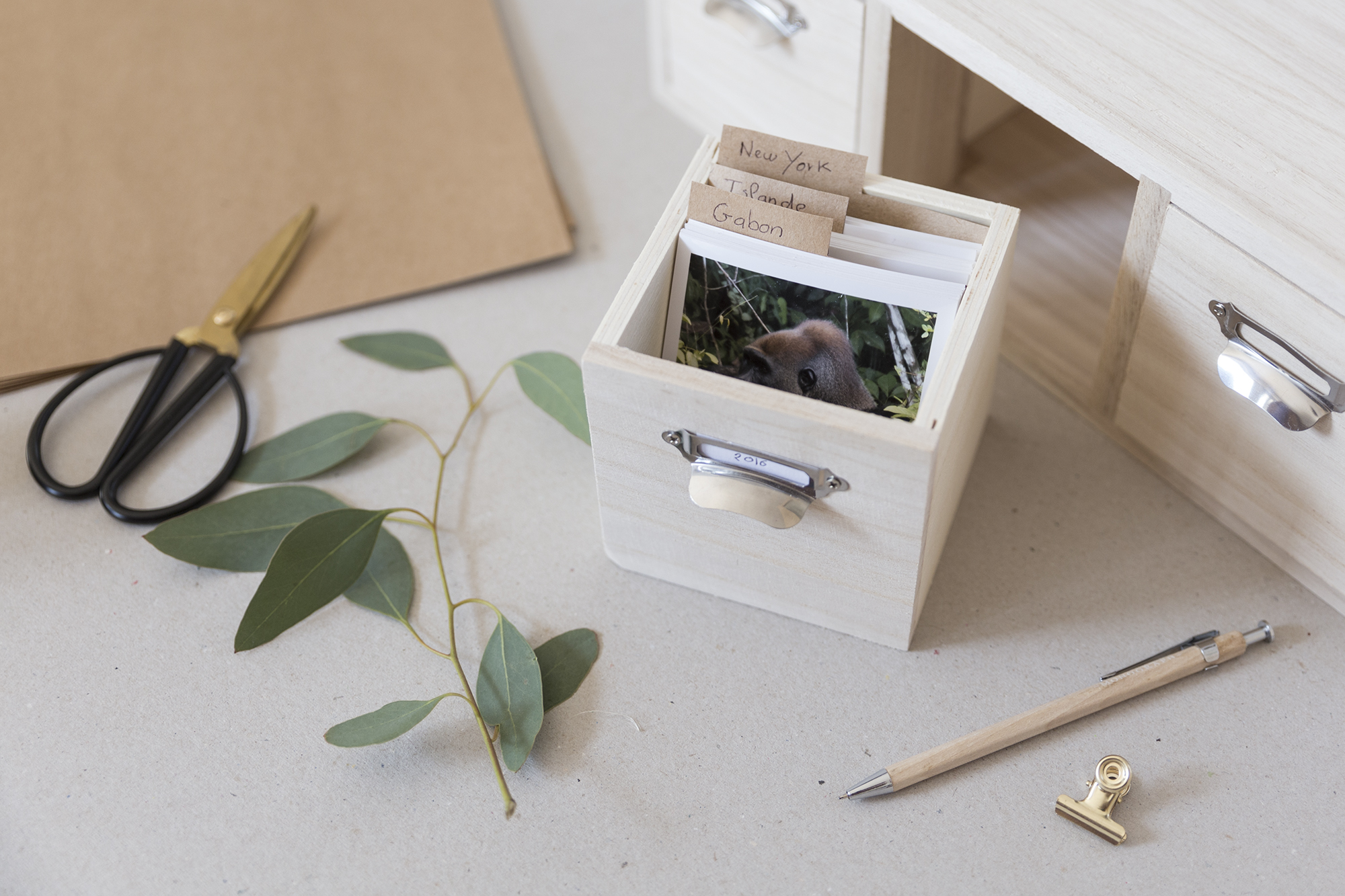 DIY - Tiroirs à souvenirs - www.paperboat.fr
