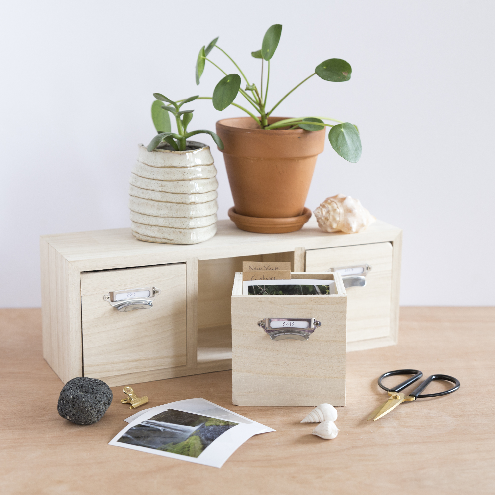 DIY - Tiroirs à souvenirs - www.paperboat.fr