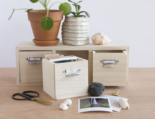 DIY - Tiroirs à souvenirs - www.paperboat.fr