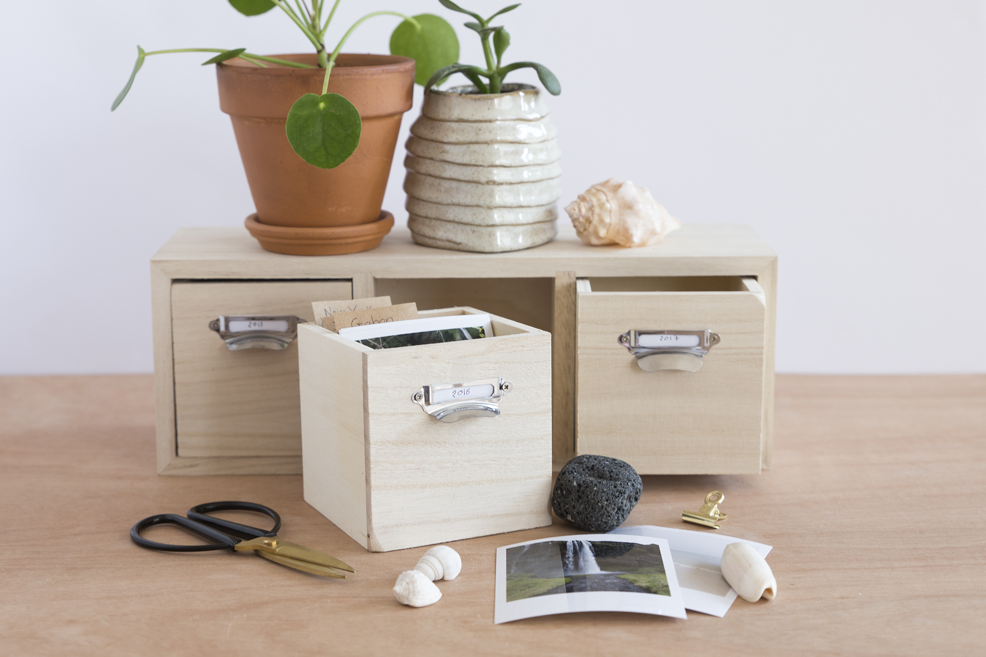 DIY - Tiroirs à souvenirs - www.paperboat.fr