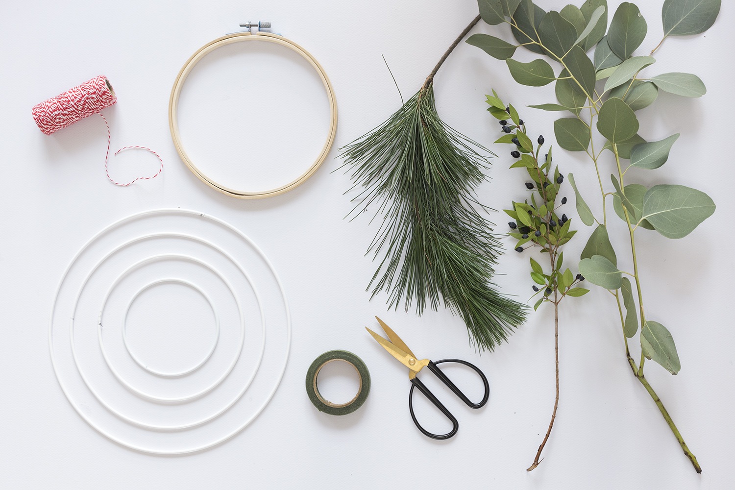 DIY Couronne feuillage - www.paperboat.fr