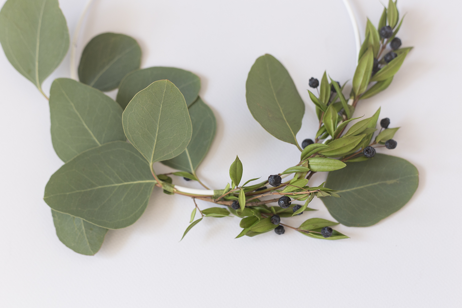 DIY Couronne feuillage - www.paperboat.fr