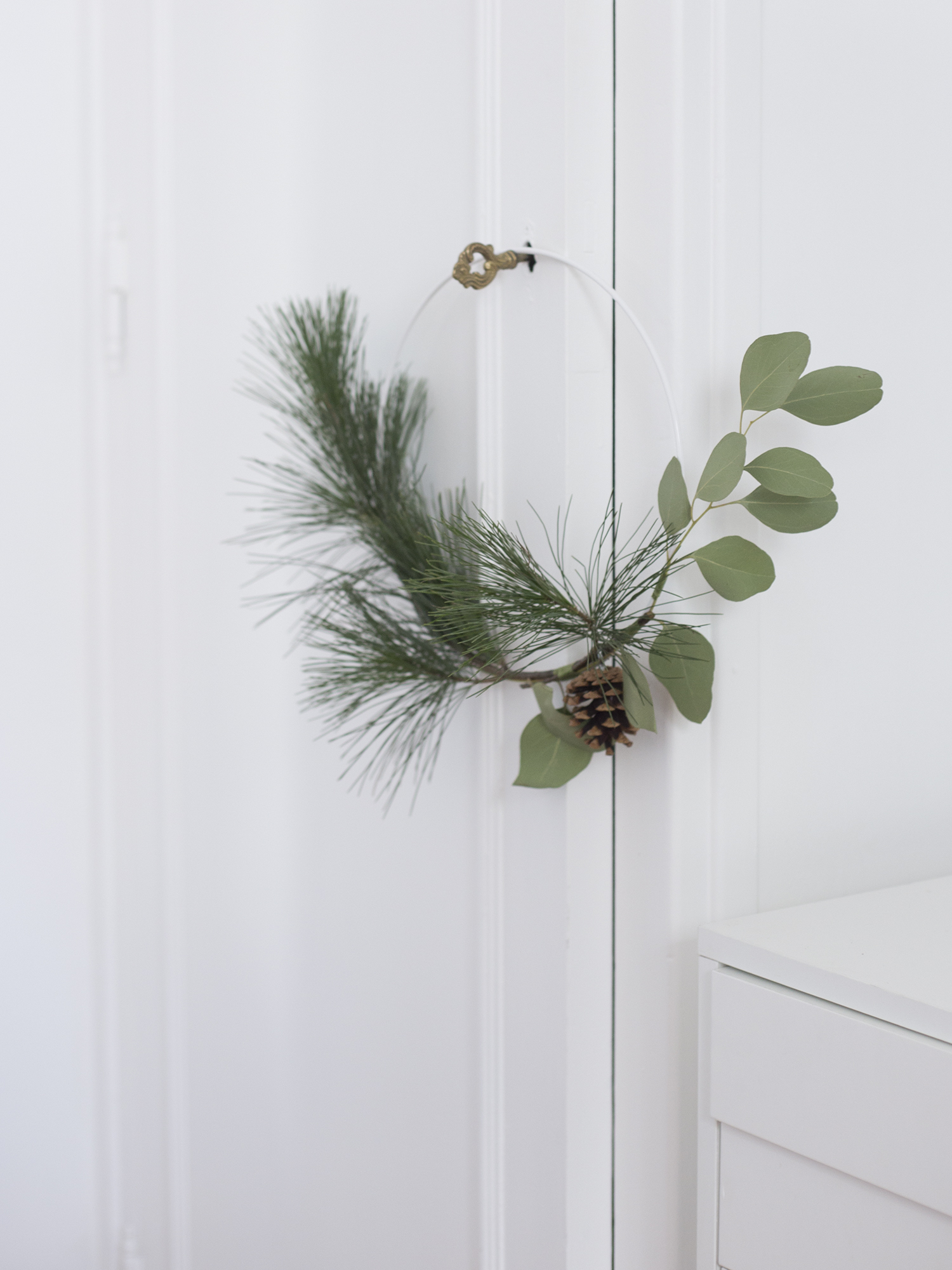 DIY Couronne feuillage - www.paperboat.fr