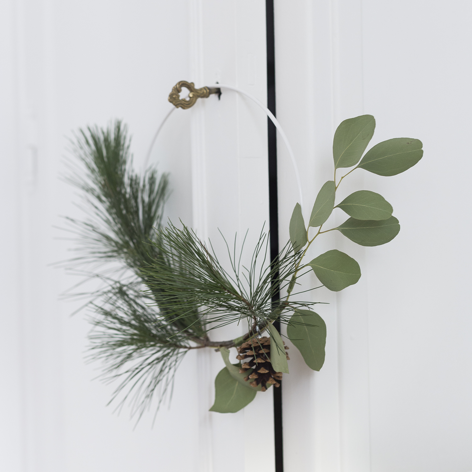 DIY Couronne feuillage - www.paperboat.fr