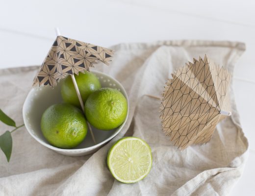 DIY ombrelle à cocktail - www.paperboat.fr