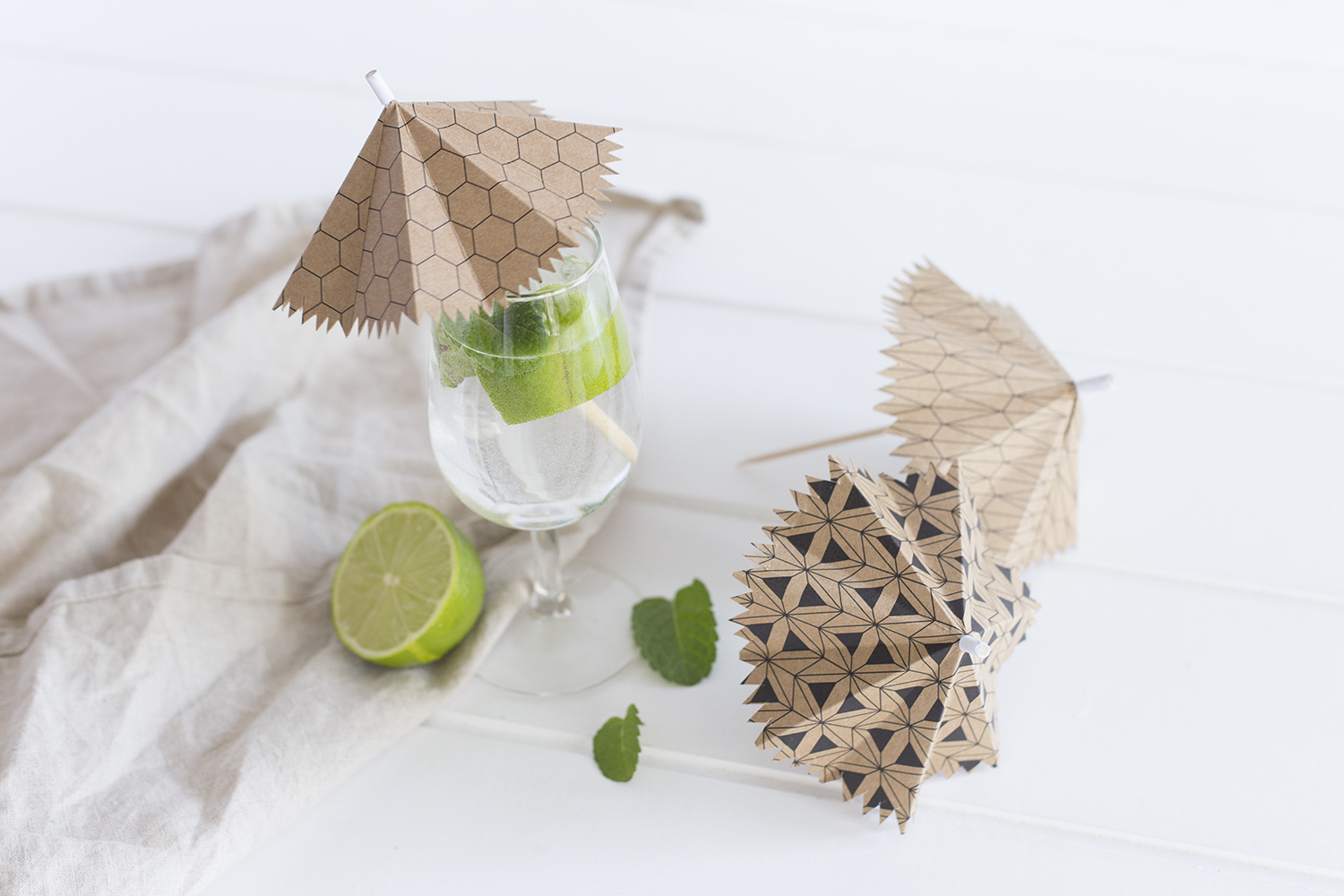 DIY ombrelle à cocktail - www.paperboat.fr