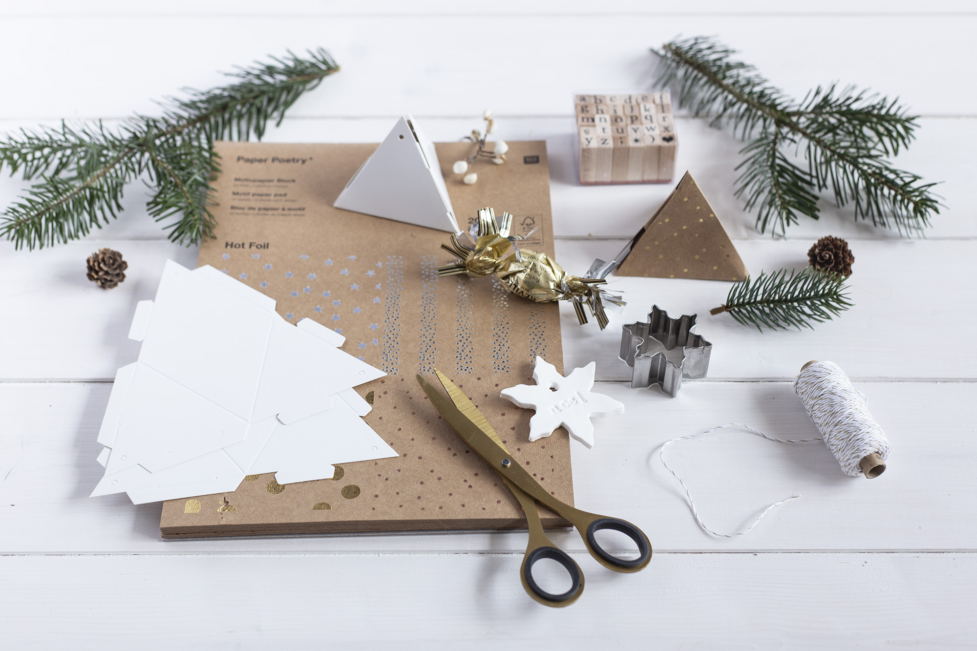 DIY table de Noël - www.paperboat.fr