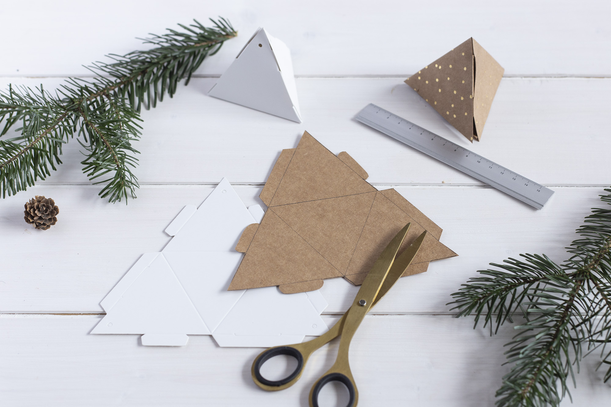 DIY table de Noël - www.paperboat.fr