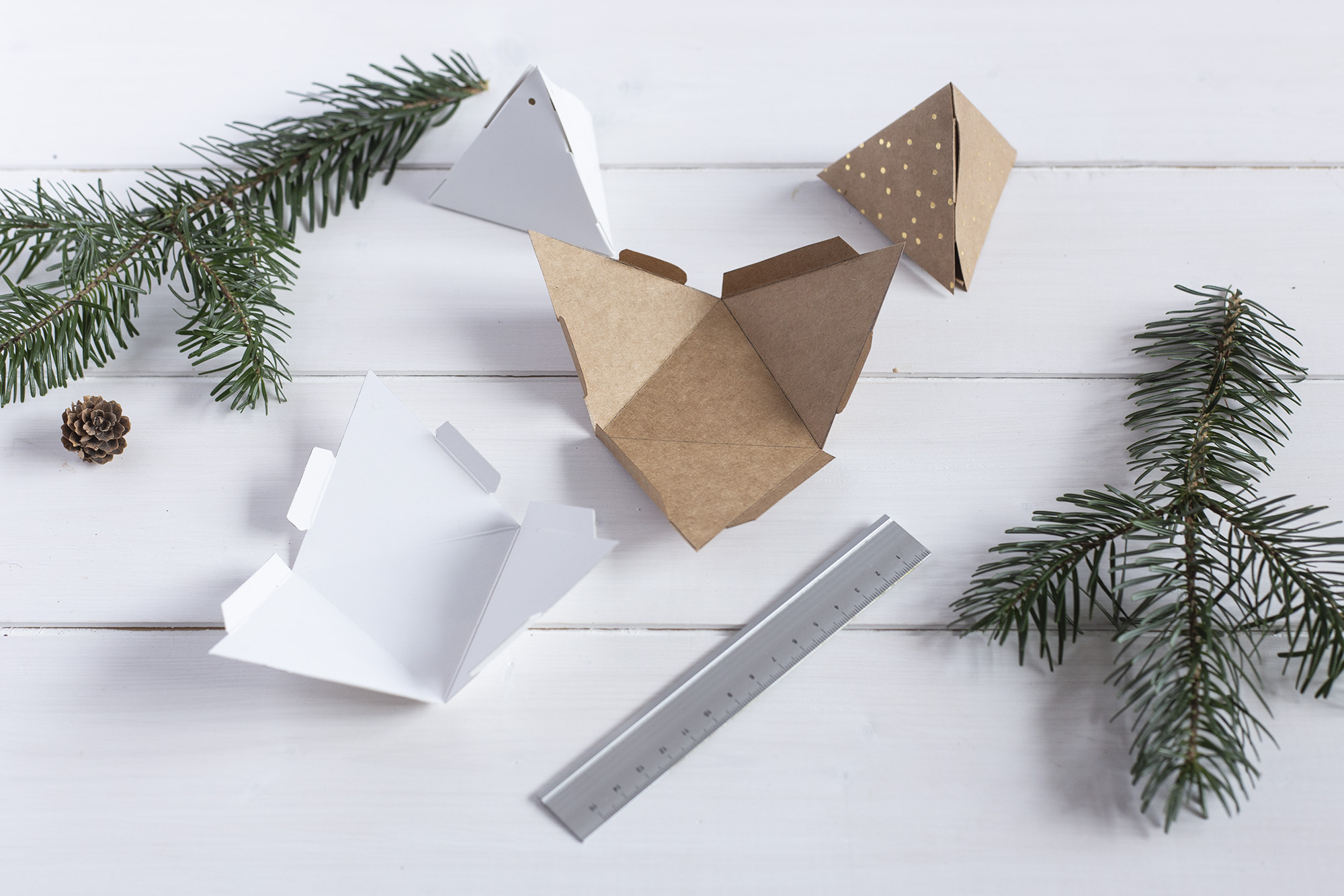 DIY table de Noël - www.paperboat.fr