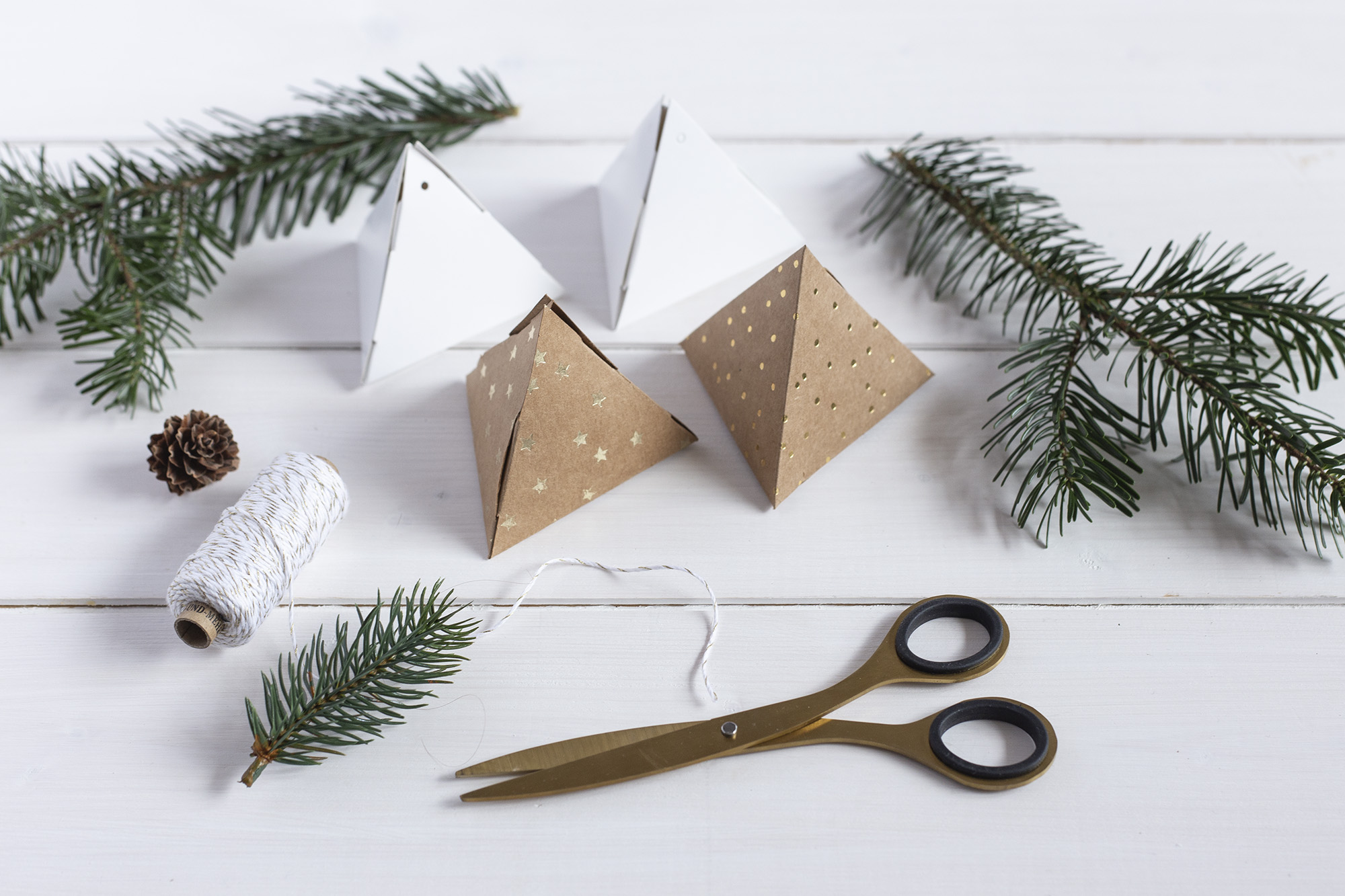 DIY table de Noël - www.paperboat.fr