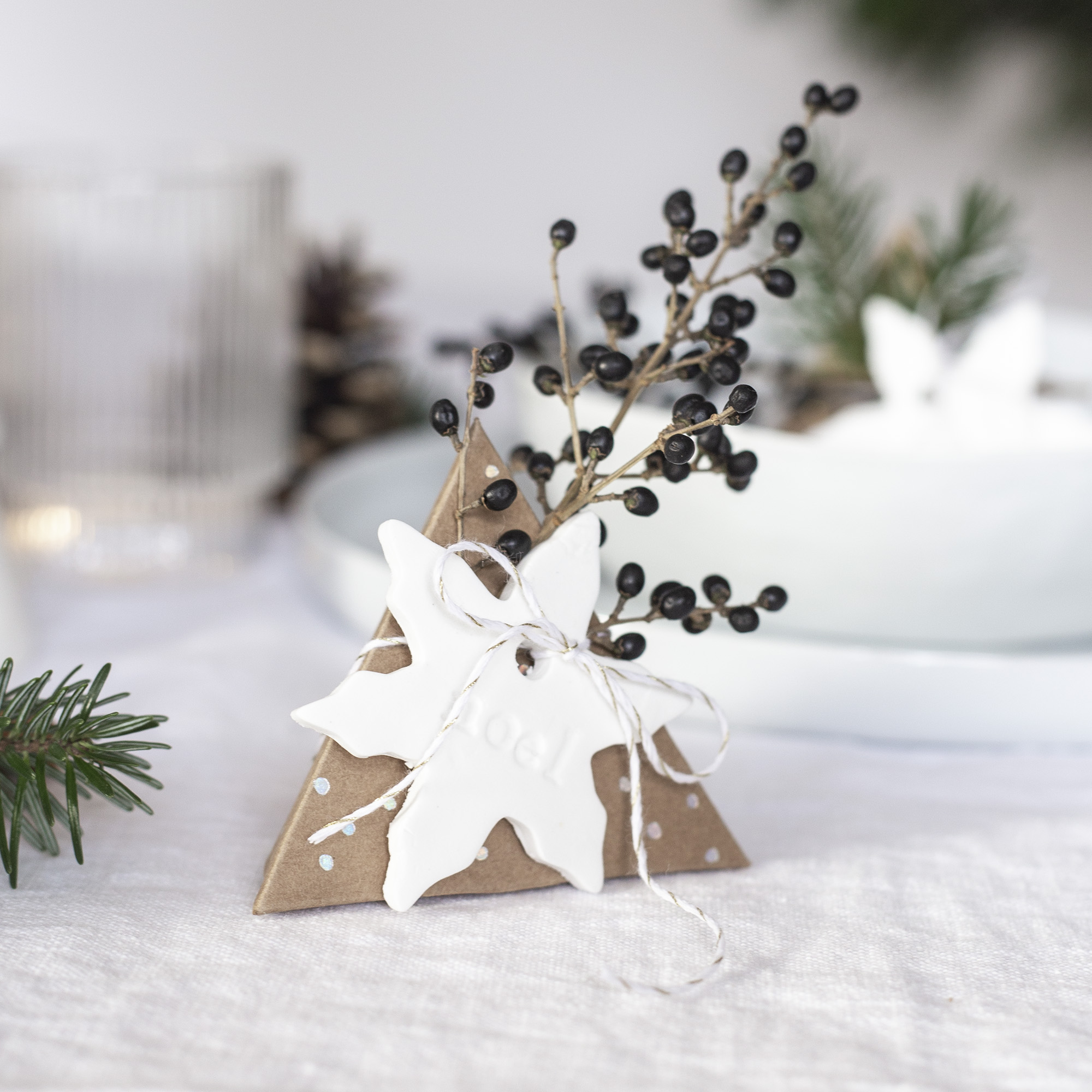 DIY table de Noël - www.paperboat.fr